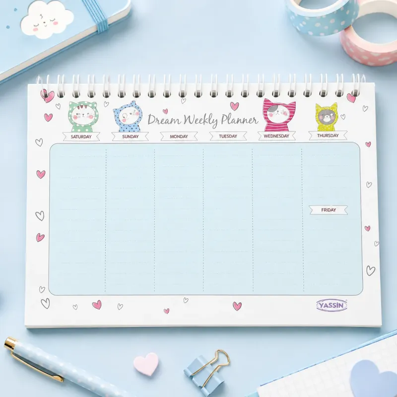بلانر أسبوعى سلك Dream Weekly Planner