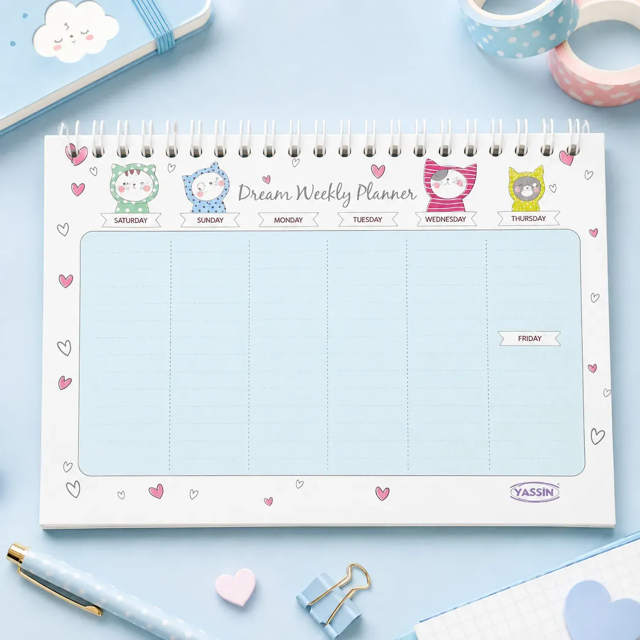 بلانر أسبوعى سلك Dream Weekly Planner
